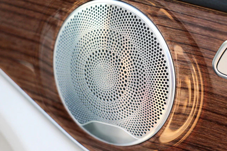powder coated speaker cover